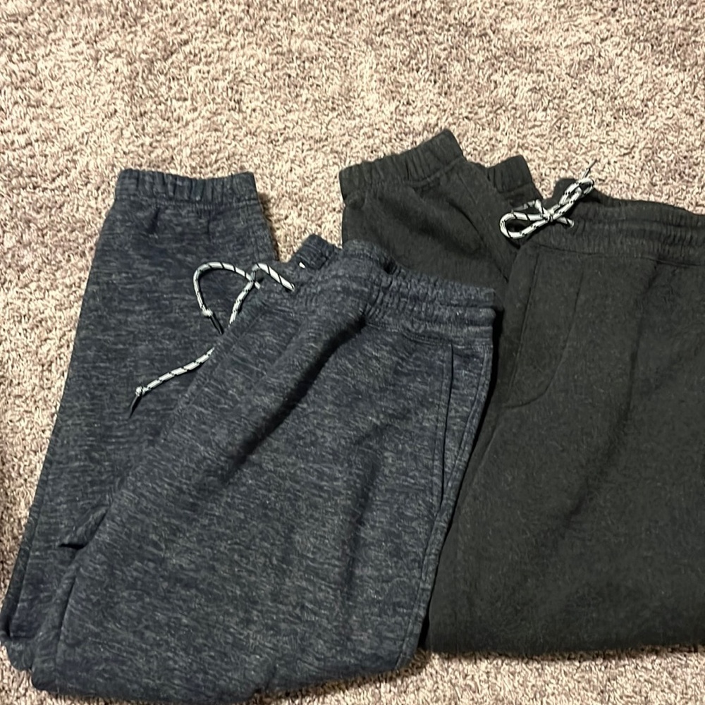 2 pairs of cozy joggers